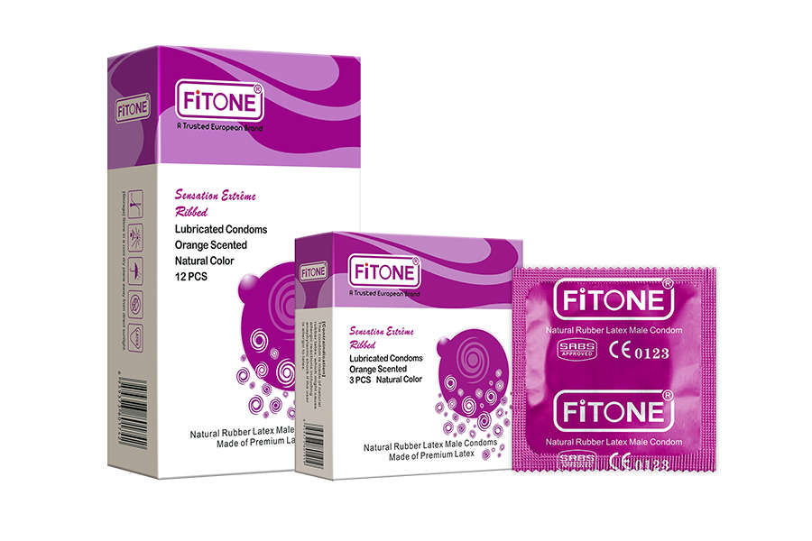 Preservativos com nervuras FITONE Senation Extreme